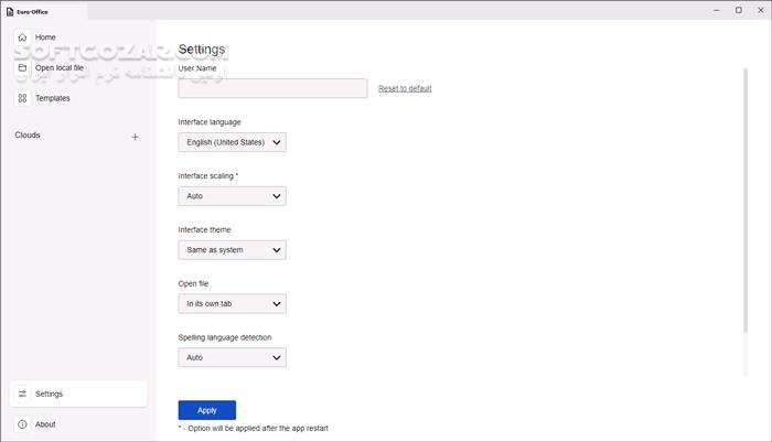 دانلود Euro-Office 9.3.5.2 Desktop Editors (یورو آفیس) با لینک مستقیم و کرک معتبر