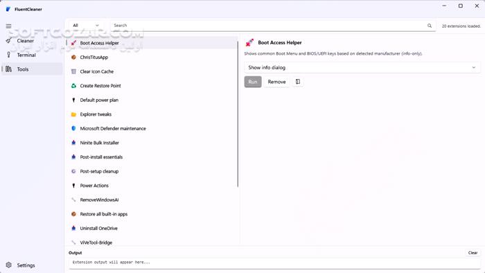 دانلود FluentCleaner v26.07.03 (پاکسازی و بهینه‌سازی ویندوز) با لینک مستقیم و کرک معتبر