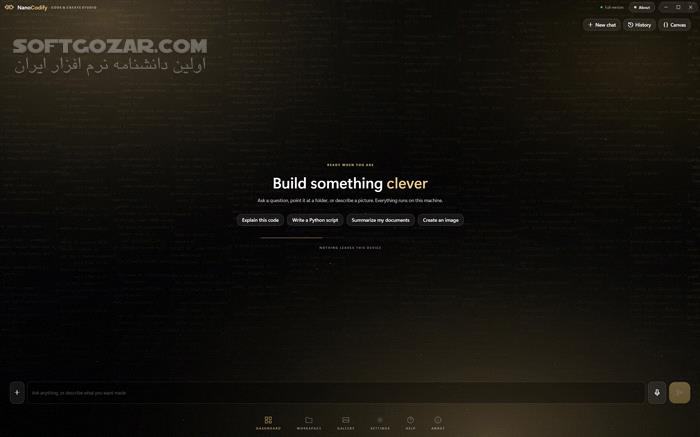 دانلود HSX NanoCodify AI 1.0.0 (برنامه‌نویسی با هوش مصنوعی) با لینک مستقیم و کرک معتبر