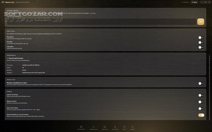 دانلود HSX NanoCodify AI 1.0.0 (برنامه‌نویسی با هوش مصنوعی) با لینک مستقیم و کرک معتبر