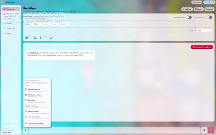 دانلود HSX Pocktium AI 1.2.8 (هوش مصنوعی آفلاین) با لینک مستقیم و کرک معتبر