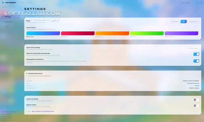 دانلود HSX WriteDesk 1.0.1 (تولید متن با هوش مصنوعی) با لینک مستقیم و کرک معتبر