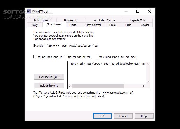 دانلود HTTrack Website Copier 3.50 (دانلود کردن کامل سایت) با لینک مستقیم و کرک معتبر