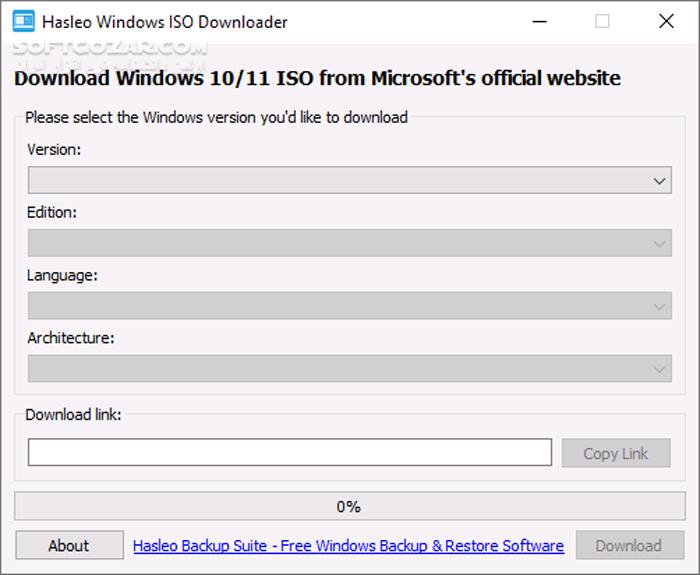 دانلود Hasleo Windows ISO Downloader 3.0.2 (دانلود ویندوز از سایت مایکروسافت) با لینک مستقیم و کرک معتبر