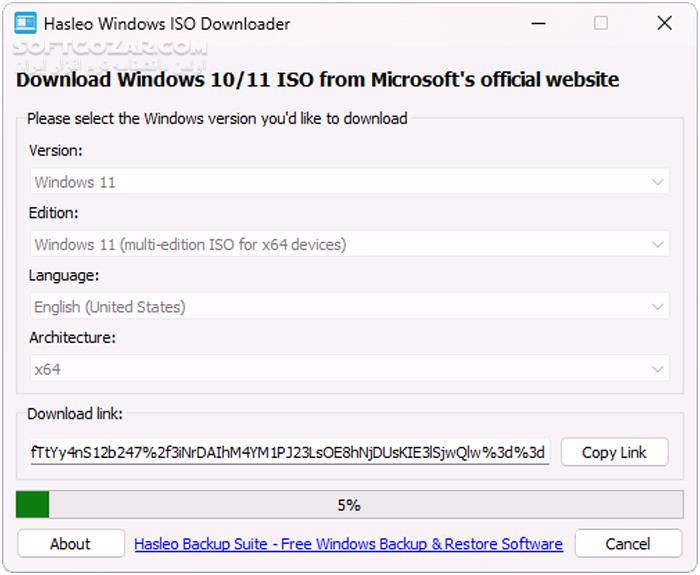 دانلود Hasleo Windows ISO Downloader 3.0.2 (دانلود ویندوز از سایت مایکروسافت) با لینک مستقیم و کرک معتبر