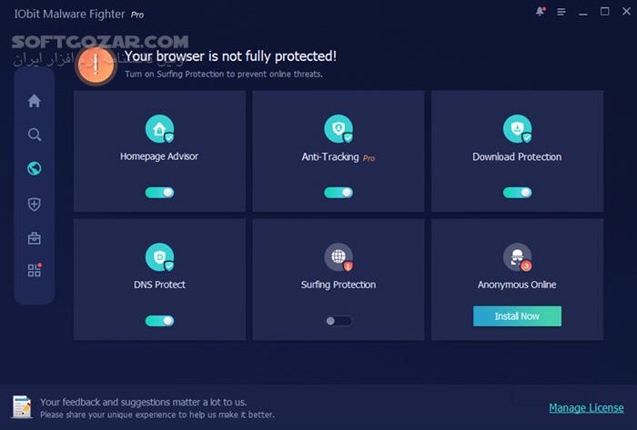 دانلود IObit Malware Fighter Pro 12.2.0.1495 - دانلود ضدبدافزار - سافت گذر