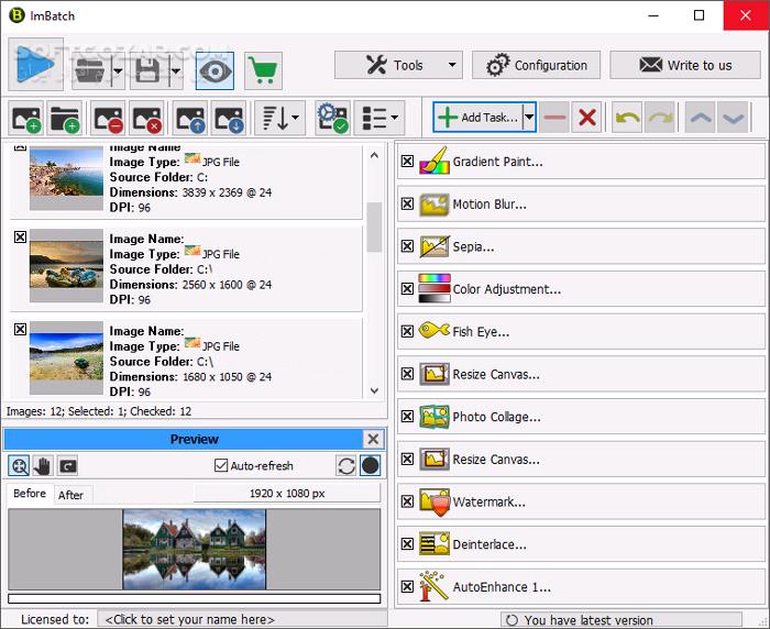 دانلود ImBatch 7.6.3 - دانلود ویرایش عکس - سافت گذر