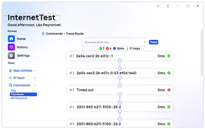 دانلود InternetTest 8.8.2 - دانلود تست سرعت اینترنت - سافت گذر