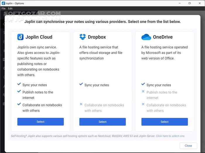 دانلود Joplin 3.2.13 + Portable - دانلود یادداشت برداری - سافت گذر