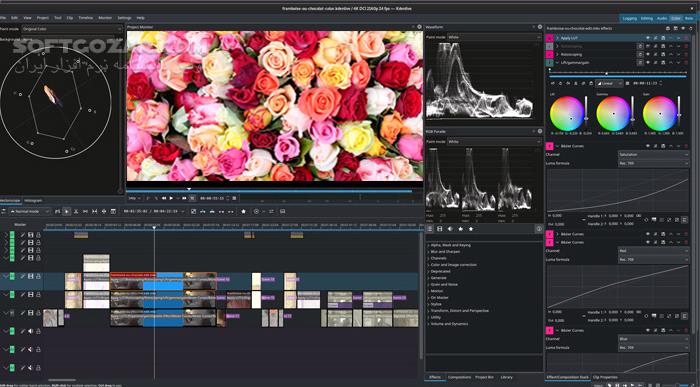 دانلود Kdenlive 24.12.0 - دانلود ویرایش فیلم - سافت گذر