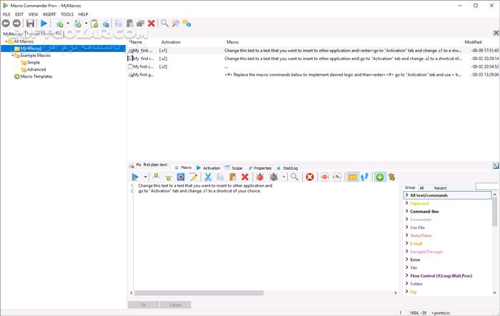 دانلود Macro Commander Pro+ 2.8.1 (خودکارسازی کارهای تکراری در ویندوز) با لینک مستقیم و کرک معتبر