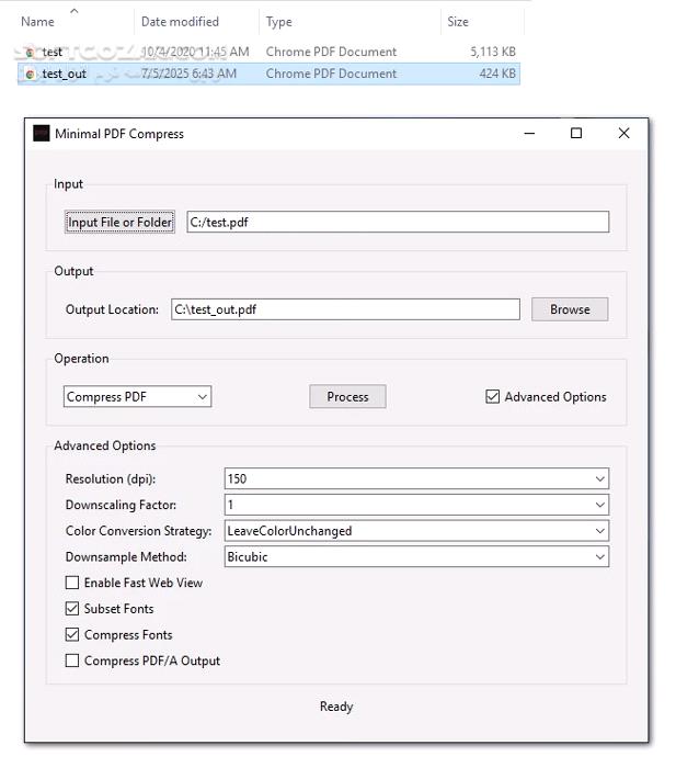 دانلود Minimal PDF Compress 1.9.3 - دانلود کاهش حجم پی‌دی‌اف - سافت گذر