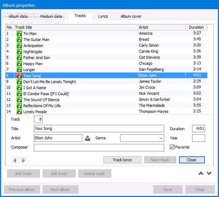 دانلود Music Collection 3.9.3.0 - دانلود آرشیو موسیقی - سافت گذر