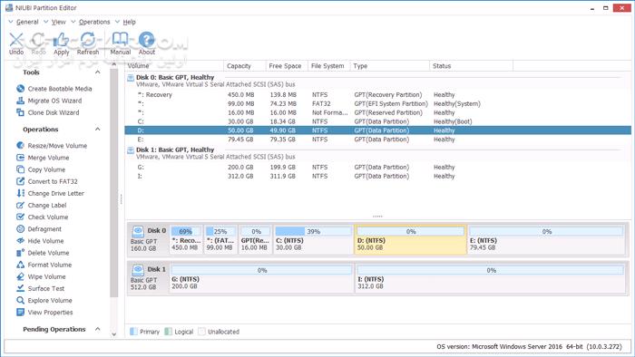 دانلود NIUBI Partition Editor 10.0.5 + WinPE - دانلود مدیریت هارد دیسک - سافت گذر