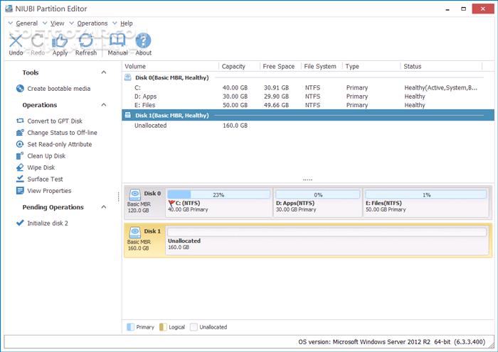 دانلود NIUBI Partition Editor 10.0.5 + WinPE - دانلود مدیریت هارد دیسک - سافت گذر