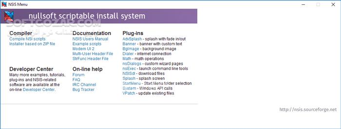 دانلود NSIS (Nullsoft Scriptable Install System) 3.11 - دانلود ساخت فایل نصبی - سافت گذر