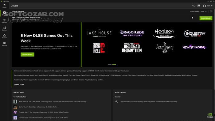 دانلود NVIDIA App 11.0.9.251 (انویدیا اپ) با لینک مستقیم و کرک معتبر
