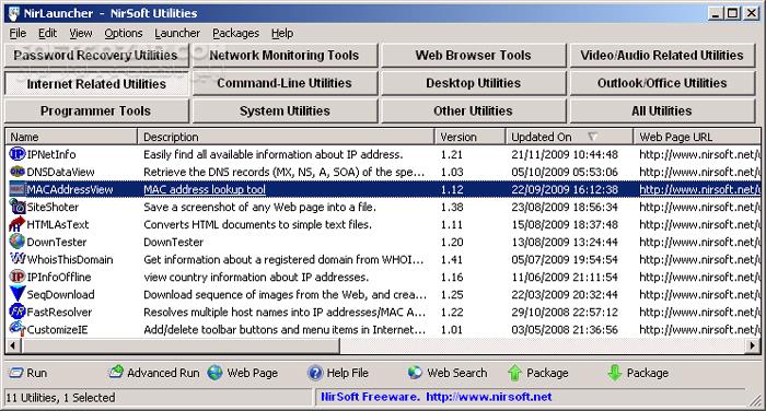 دانلود NirLauncher Package 1.30.16 - دانلود بهینه سازی ویندوز - سافت گذر