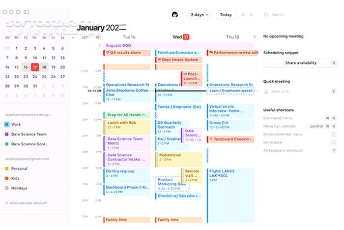 دانلود Notion Calendar 1.139.0 (تقویم هوشمند) با لینک مستقیم و کرک معتبر