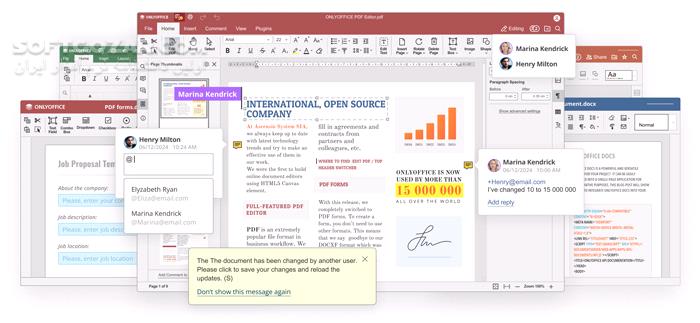 دانلود ONLYOFFICE Desktop Editors v8.1.1 - دانلود آنلی آفیس - سافت گذر