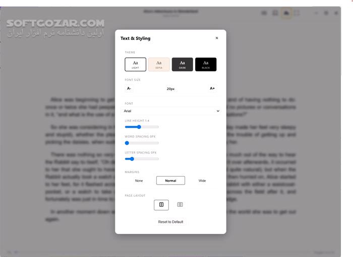 دانلود Obsidian Ebook Reader Premium 2.1.2 (کتابخوان برای ویندوز) با لینک مستقیم و کرک معتبر