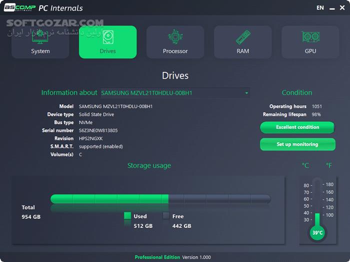 دانلود PC Internals Pro 2.003 (بررسی سخت افزار) با لینک مستقیم و کرک معتبر