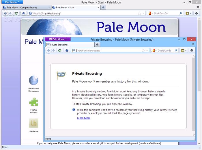 دانلود Pale Moon 33.6.0 - دانلود مرورگر برای ویندوز - سافت گذر