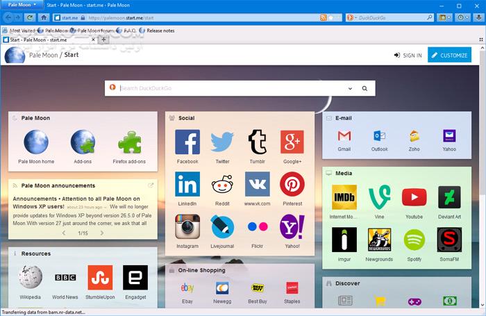 دانلود Pale Moon 33.6.0 - دانلود مرورگر برای ویندوز - سافت گذر