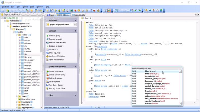 دانلود PostgreSQL Maestro 25.9.0.1 (مدیریت پایگاه داده) با لینک مستقیم و کرک معتبر