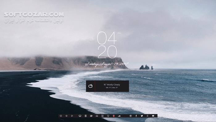 دانلود Rainmeter 4.5.21 Build 3816 - دانلود شخصی سازی دسکتاپ - سافت گذر