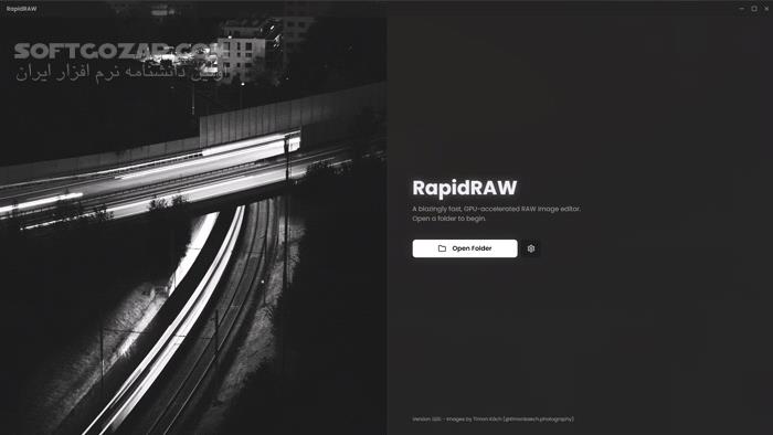 دانلود RapidRAW 1.4.3 - دانلود ویرایش عکس RAW - سافت گذر
