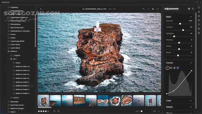 دانلود RapidRAW 1.4.3 - دانلود ویرایش عکس RAW - سافت گذر