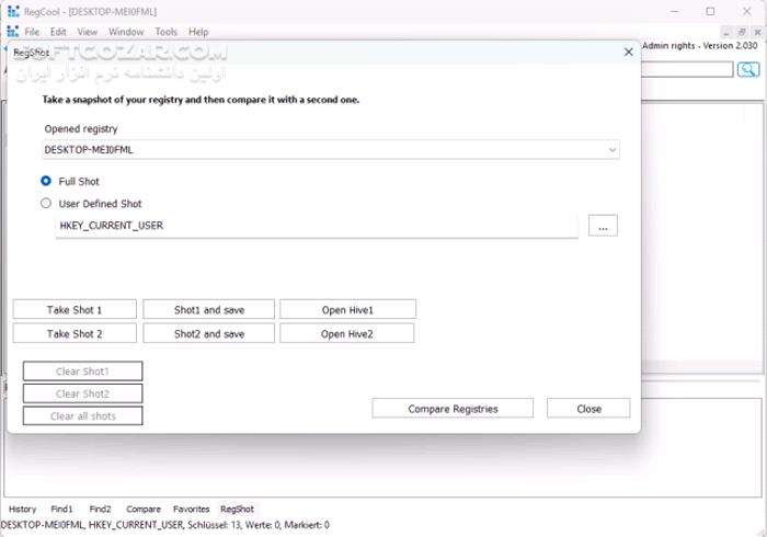 دانلود RegCool 3.1.0.2 (ویرایش رجیستری ویندوز) با لینک مستقیم و کرک معتبر