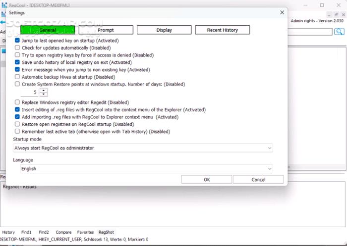 دانلود RegCool 3.1.0.2 (ویرایش رجیستری ویندوز) با لینک مستقیم و کرک معتبر