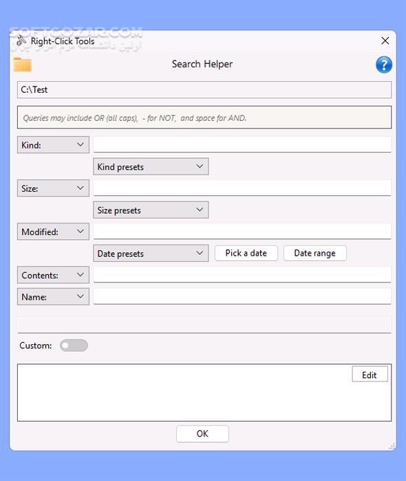 دانلود RightClickTools 2.0.3 (افزودن گزینه‌های دلخواه به منوی کلیک‌راست ویندوز) با لینک مستقیم و کرک معتبر