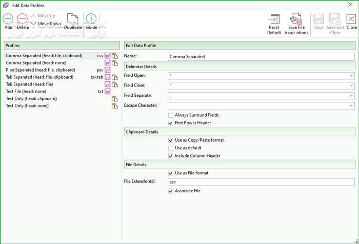 دانلود Rons Data Edit Pro 2025.1.29.804 - دانلود ویرایشگر CSV - سافت گذر