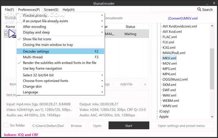 دانلود ShanaEncoder 5.0.0.4 - دانلود تبدیل کننده فرمت ها - سافت گذر