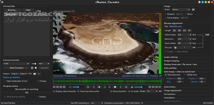 دانلود Shutter Encoder 18.8 - دانلود تبدیل، فشرده‌سازی و مدیریت فایل‌های ویدئویی و صوتی - سافت گذر