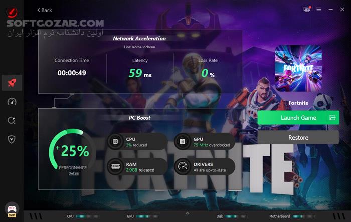 دانلود Smart Game Booster 6.0.0.1183 (بهینه‌سازی بازی در کامپیوتر) با لینک مستقیم و کرک معتبر