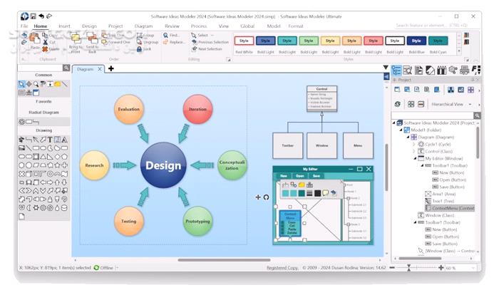 دانلود Software Ideas Modeler Ultimate 14.89 - دانلود مدلسازی نرم افزار - سافت گذر