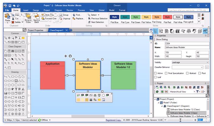 دانلود Software Ideas Modeler Ultimate 14.89 - دانلود مدلسازی نرم افزار - سافت گذر