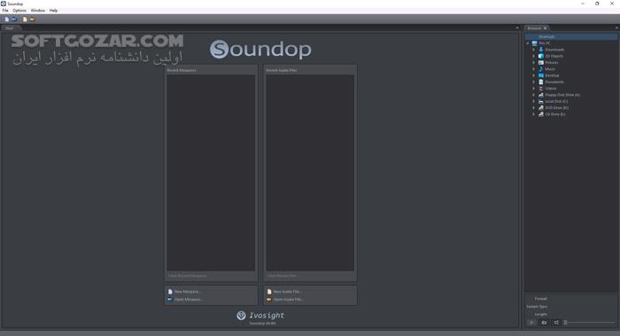 دانلود Soundop Audio Editor 1.7.8.16 (ویرایش صدا) با لینک مستقیم و کرک معتبر
