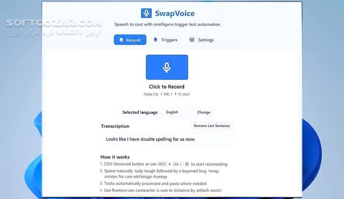 دانلود SwapVoice 1.0.13 (تبدیل گفتار به متن) با لینک مستقیم و کرک معتبر