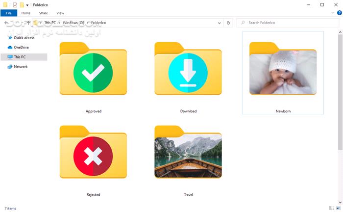 دانلود Teorex FolderIco 8.0.1 - دانلود تغییر رنگ فولدرها - سافت گذر