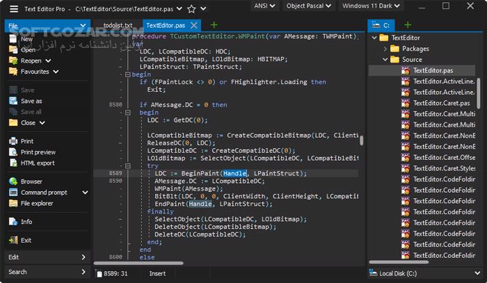 دانلود Text Editor Pro 31.0.0 - دانلود ویرایشگر متن - سافت گذر