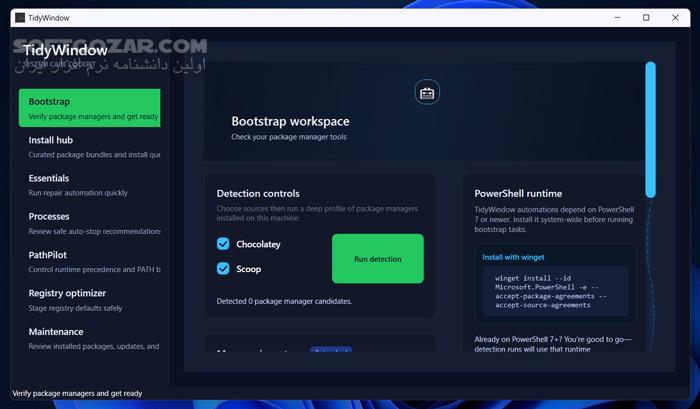 دانلود TidyWindow 4.6.2 (بهینه سازی ویندوز) با لینک مستقیم و کرک معتبر