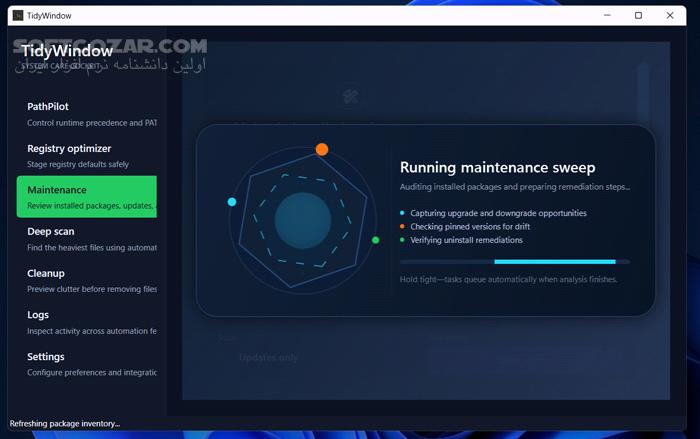 دانلود TidyWindow 4.6.2 (بهینه سازی ویندوز) با لینک مستقیم و کرک معتبر