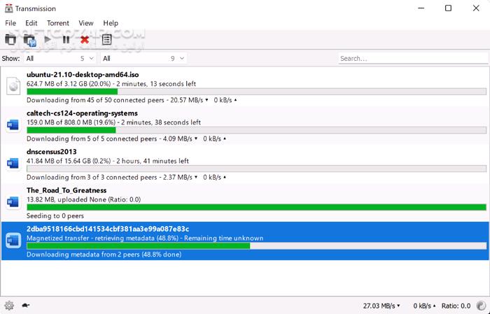 دانلود Transmission 4.0.6 - دانلود کلاینت تورنت - سافت گذر