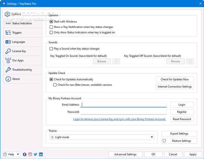 دانلود TrayStatus Pro 5.1.3 (نمایش وضعیت کلیدهای کیبورد) با لینک مستقیم و کرک معتبر