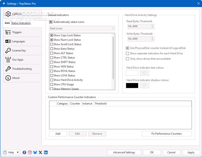 دانلود TrayStatus Pro 5.1.3 (نمایش وضعیت کلیدهای کیبورد) با لینک مستقیم و کرک معتبر